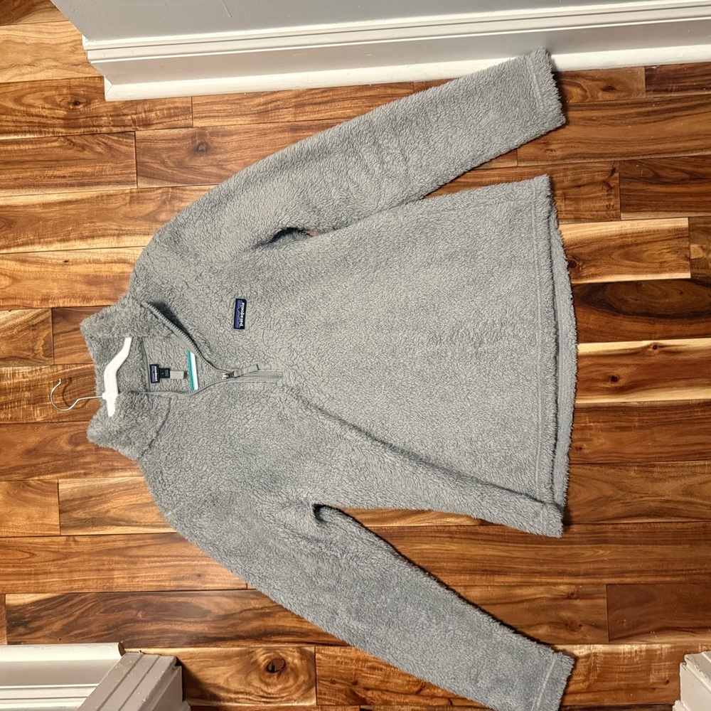 Patagonia Gray Teddy Jacket